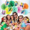 137Pcs Pink and Orange Balloons Garland Arch Kit with Stars - 5 10 12 18 inch Hot Pink Light Pink Orange Gold Latex Balloons for Birthday Baby Shower Graduation Tropical Party Decorations